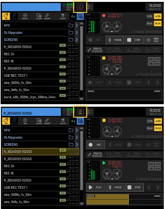 Behringer - WING RACK - Uso de la grabadora USB Uso de la grabadora USB