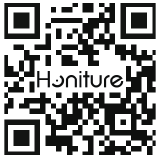 código QR para support-UK@honiture.com