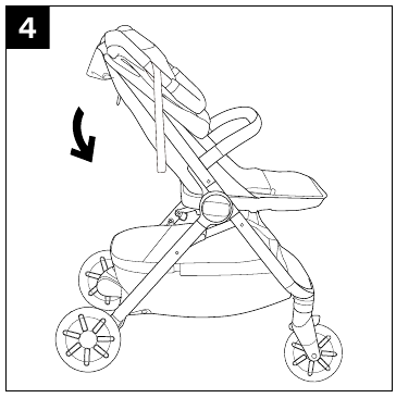 Nuna - TRVL - Uso del producto - Plegado - Paso 4 Uso del producto - Plegado - Paso 4