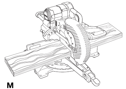 DeWalt - DW717 - Corte transversal recto vertical Corte transversal recto vertical