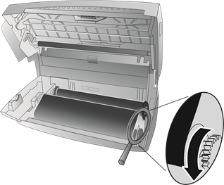Philips - MAGIC 5 - Servicio - Cambio de la película de tinta Servicio - Cambio de la película de tinta