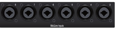 PreSonus - Studio 1810c - Conexiones del panel trasero - Parte 2 Conexiones del panel trasero - Parte 2