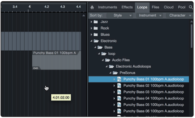 PreSonus - Studio 68c - Archivos de audio y MIDI de arrastrar y soltar Archivos de audio y MIDI de arrastrar y soltar