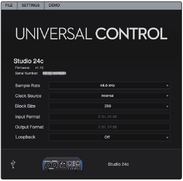 PreSonus - Studio 24c - Instalación para Windows - Universal Control (Windows) Instalación para Windows - Universal Control (Windows)