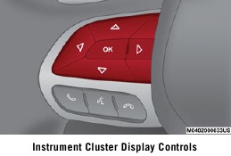 Pantalla del cuadro de instrumentos