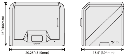 Dremel - 3D45 - DIMENSIONES - Parte 1 DIMENSIONES - Parte 1