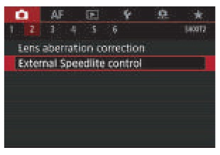 Godox - V100 - Ajuste de las funciones del flash de la cámara - Paso 1 Ajuste de las funciones del flash de la cámara - Paso 1