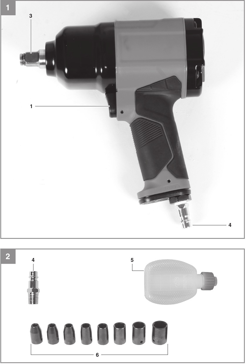 EINHELL - TC-PW 340 - Vista general - Parte 1 Vista general - Parte 1