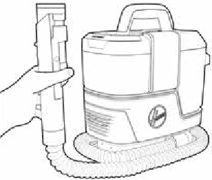 Hoover - ONEPWR CLEANSLATE - Cómo limpiar la manguera Cómo limpiar la manguera