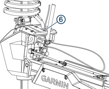 Garmin - FORCE - Instalación del servo de dirección en el eslabón inferior: paso 4 Instalación del servo de dirección en el eslabón inferior: paso 4