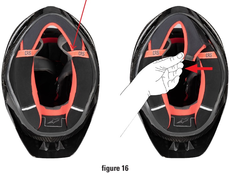 Alpinestars - SUPERTECH R10 - Extracción y sustitución de la mentonera Extracción y sustitución de la mentonera