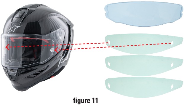 Alpinestars - SUPERTECH R10 - Vista general de la pantalla - Parte 2 Vista general de la pantalla - Parte 2