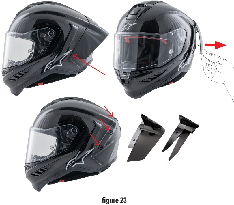 Alpinestars - SUPERTECH R10 - Alerón Alerón