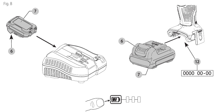 DeWalt - XR LI-ION - Carga de una batería Carga de una batería