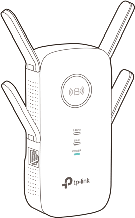 TP-Link - RE650 - Apariencia Apariencia