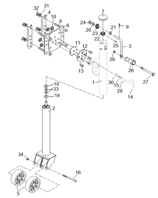 Maxxhaul - 70149 - Diagrama de montaje Diagrama de montaje
