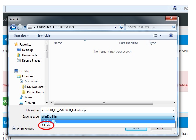 Software downloads procedure - Step 4 Software downloads procedure - Step 4