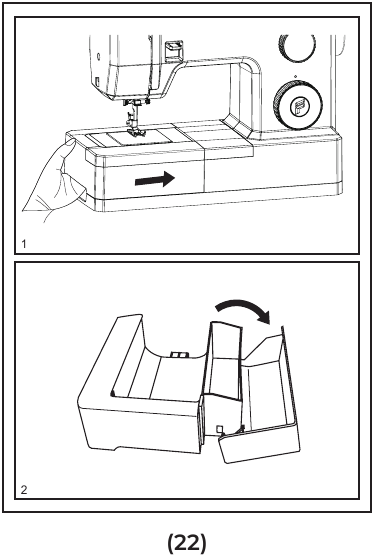 ALFA - UNIQUE - Instalar la caja de accesorios Instalar la caja de accesorios