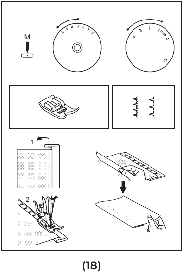 ALFA - UNIQUE - Coser dobladillo invisible Coser dobladillo invisible