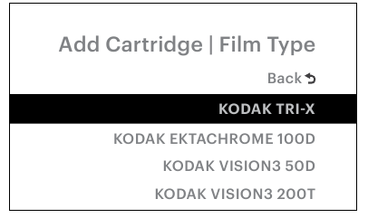 Kodak - Super 8 - Crear cartucho y establecer el tipo de película - Parte 2 Crear cartucho y establecer el tipo de película - Parte 2