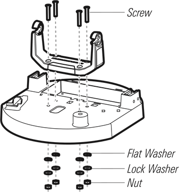 Humminbird - HELIX - Instalación del soporte de la suspensión cardán Instalación del soporte de la suspensión cardán