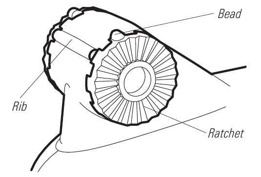 Humminbird - HELIX - Trinquetes colocados en la posición 2 Trinquetes colocados en la posición 2
