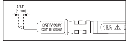 Klein Tools - CL390 - PRUEBAS EN UBICACIONES DE MEDICIÓN CAT III PRUEBAS EN UBICACIONES DE MEDICIÓN CAT III