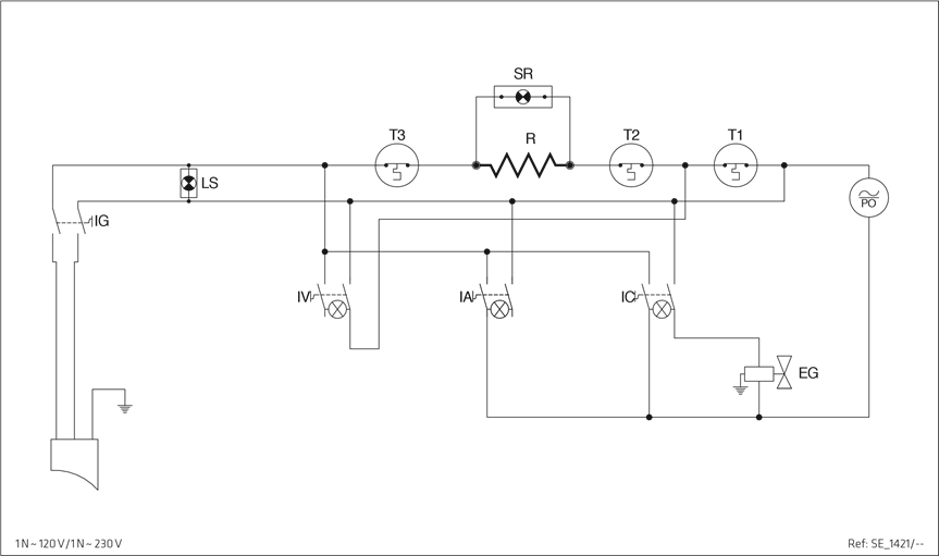Rancilio - Silvia - Diagrama eléctrico Silvia Diagrama eléctrico Silvia