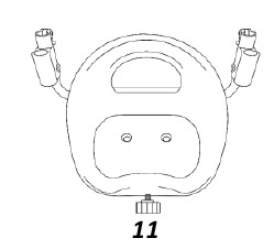Asiento con tuerca