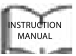 Advertencia de leer el manual