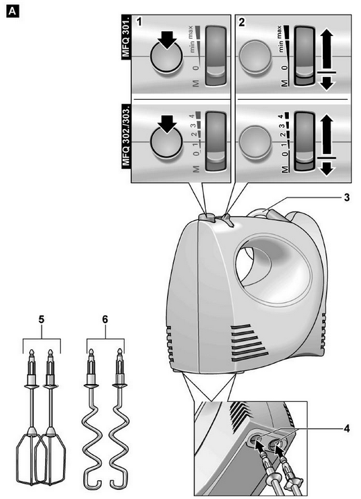 Bosch - MFQ3010 - Visión general Visión general