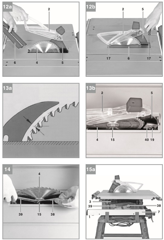 EINHELL - TC-TS 2225 U - Diseño - Parte 5 Diseño - Parte 5
