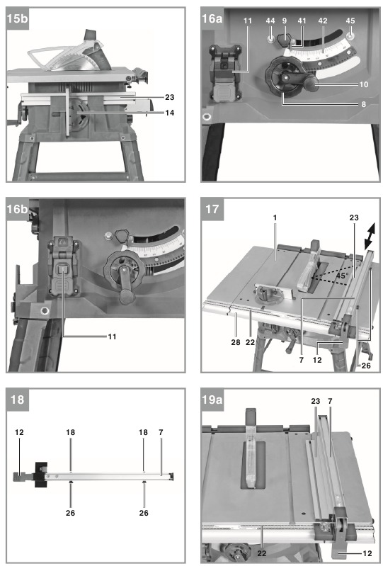 EINHELL - TC-TS 2225 U - Diseño - Parte 6 Diseño - Parte 6