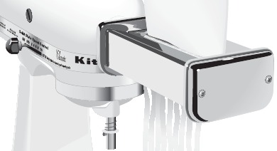 KitchenAid - KPRA - Vista general de las características - Parte 3 - Cortador de fettuccine Vista general de las características - Parte 3 - Cortador de fettuccine