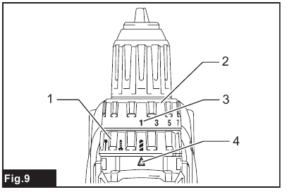 Makita - DHP484 - Ajuste del par de apriete Ajuste del par de apriete