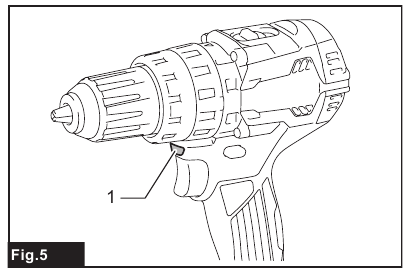 Makita - DHP484 - Iluminación de la lámpara frontal Iluminación de la lámpara frontal