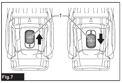 Makita - DHP484 - Cambio de velocidad Cambio de velocidad