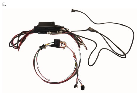 Cable de alimentación/serie