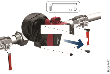 GRUNDFOS - ALPHA1 GO - Cambio de la posición del cabezal de la bomba - Paso 1 Cambio de la posición del cabezal de la bomba - Paso 1