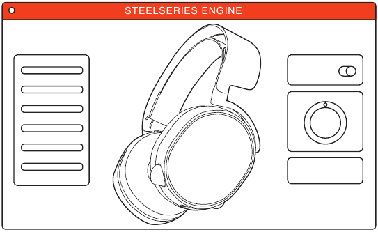 SteelSeries - ARCTIS 5 - Auriculares para juegos - STEELSERIES ENGINE Auriculares para juegos - STEELSERIES ENGINE