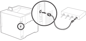 Canon - image CLASS - Especificación de la configuración de red - LAN cableada Especificación de la configuración de red - LAN cableada