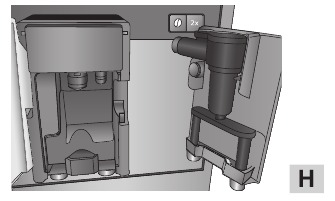 Melitta - CI E970-103 - Limpieza de las piezas del sistema de leche Limpieza de las piezas del sistema de leche