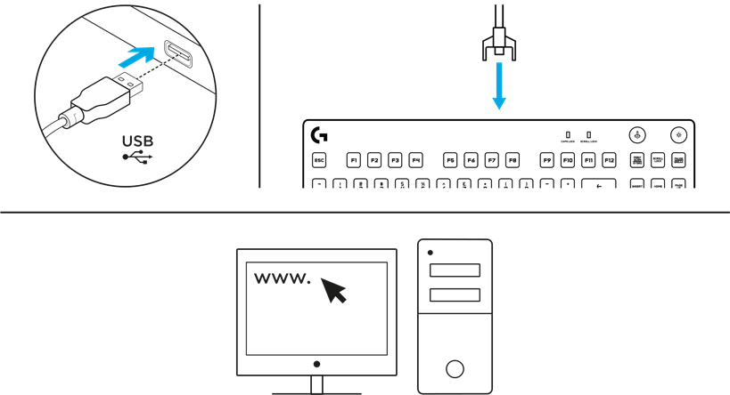 Logitech - PRO X - CONEXIÓN USB CONEXIÓN USB