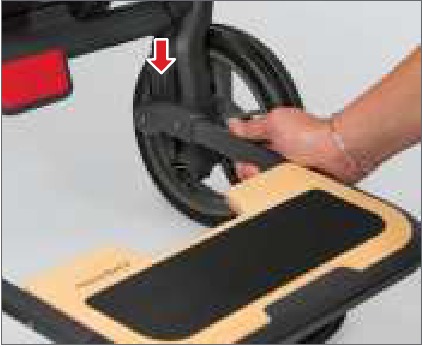 UPPAbaby - PiggyBack - Montaje - Paso 3 - Colocación del Piggyback Montaje - Paso 3 - Colocación del Piggyback