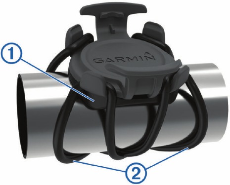 Garmin - Edge - Instalación del soporte para bicicleta de carretera Instalación del soporte para bicicleta de carretera