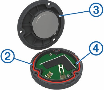 Garmin - Edge - Sustitución de la batería - Paso 2 Sustitución de la batería - Paso 2