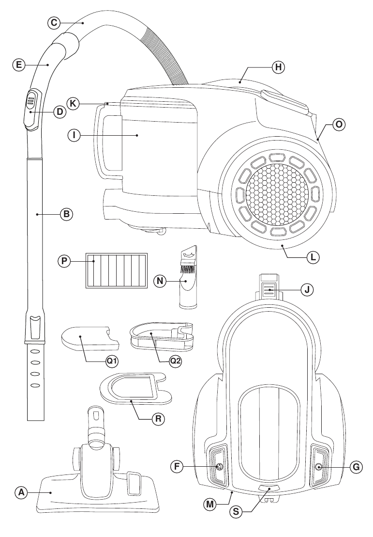 Black & Decker - BXVML700E - DESCRIPCIÓN DESCRIPCIÓN