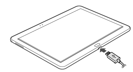 Samsung - SM-P601 - Carga de la batería Carga de la batería