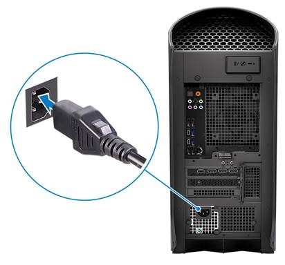 Alienware - Aurora R15 AMD - Configurar el equipo - Red inalámbrica - Paso 3 Configurar el equipo - Red inalámbrica - Paso 3