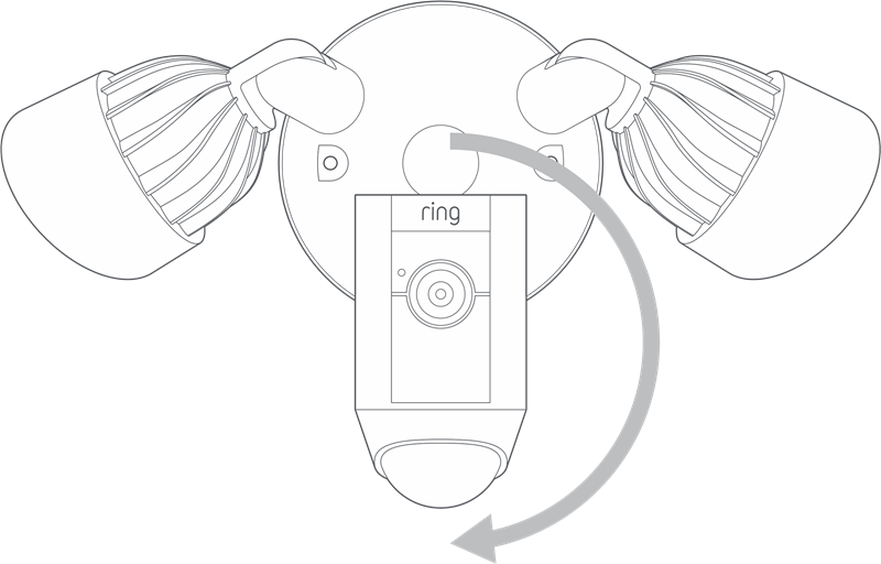 ring - Floodlight Cam Plus - Instalación y conexión - Paso 3 Instalación y conexión - Paso 3